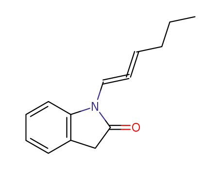 1-hexa-1,2-dienyl-1,3-dihydro-indol-2-one