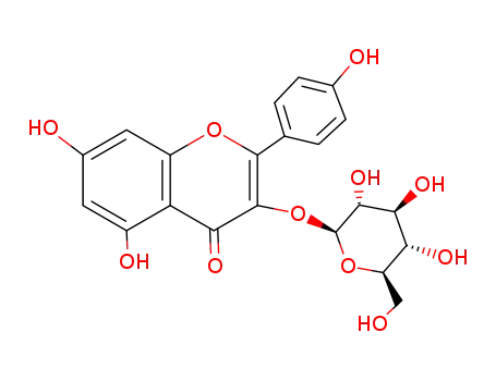 4H-1-Benzopyran-4-one,3-(b-D-glucopyranosyloxy)-5,7-dihydroxy-2-(4-hydroxyphenyl)-