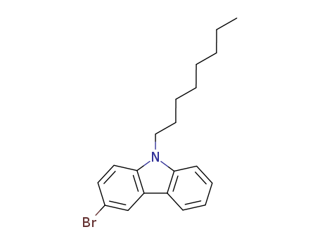 3-Bromo-9-octyl carbazole  Cas no.628337-00-8 99%