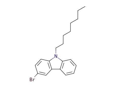 3-Bromo-9-octyl carbazole  Cas no.628337-00-8 99%