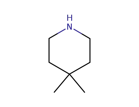 Molecular Structure of 4045-30-1 (4,4-dimethylpiperidine)