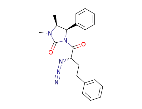 (4S,5R)-1-((S)-2-Azido-4-phenyl-butyryl)-3,4-dimethyl-5-phenyl-imidazolidin-2-one