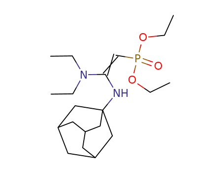 diethyl [2-(1-adamantylamino)-2-(diethylamino)vinyl]phosphonate