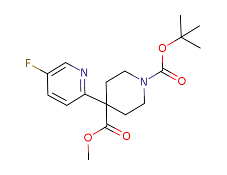 5-fluoro-2',3',5',6'-tetrahydro-[2,4']bipyridinyl-1',4'-dicarboxylic acid 1'-tert-butyl ester 4'-methyl ester