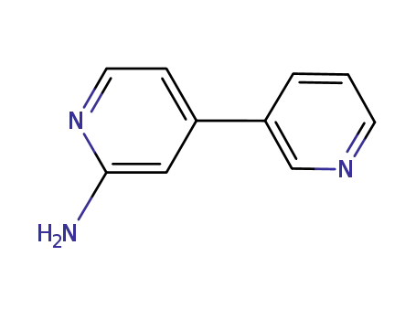 Molecular Structure of 865604-20-2 (3,4'-BIPYRIDIN-2'-AMINE)