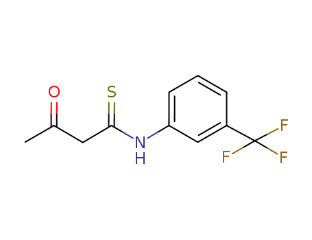 3-oxo-N-(3-trifluoromethylphenyl)butanethioamide
