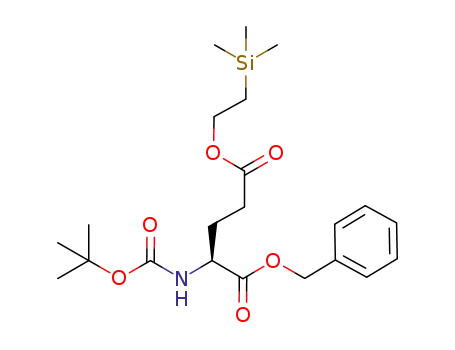 1-benzyl 5-[2-(trimethylsilyl)ethyl]-N-(tert-butoxycarbonyl)-L-glutamate