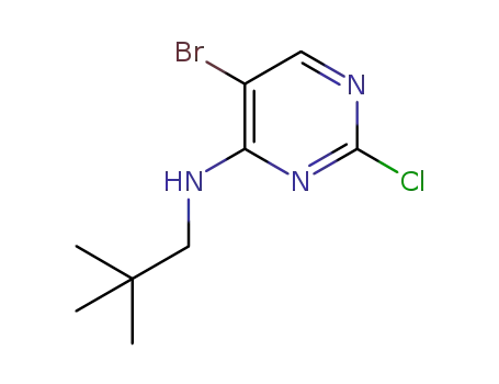 (5-bromo-2-chloropyrimidin-4-yl)-(2,2-dimethylpropyl)amine