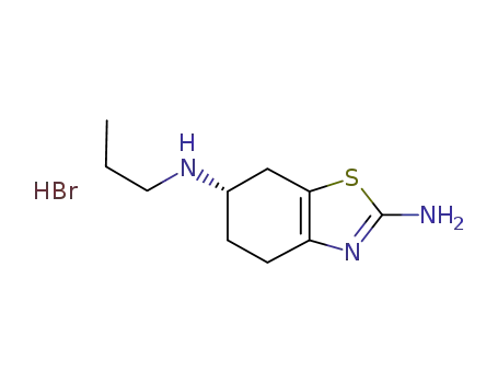 (S)-(-)-2-amino-6-n-propylamino-4,5,6,7-tetrahydrobenzothiazole hydrobromide