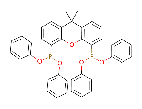 9,9-dimethyl-4,6-bis(diphenyloxyphosphino)xanthene