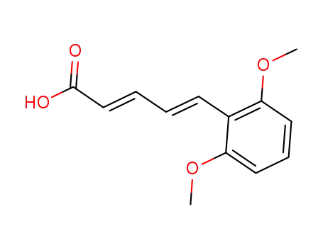 5-(2,6-dimethoxyphenyl)penta-(2E,4E)-dienoic acid