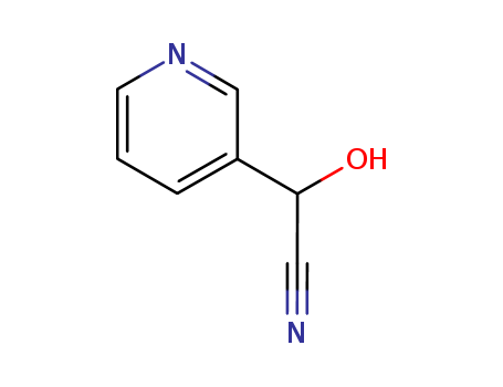 3-Pyridineacetonitrile, a-hydroxy-