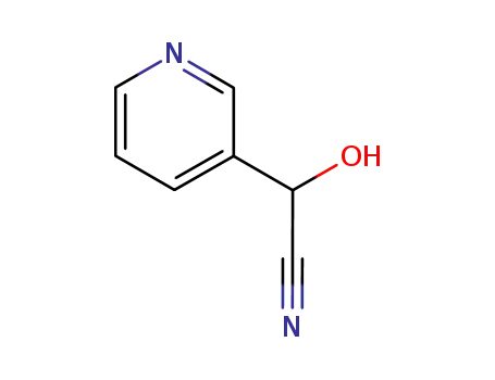 3-Pyridineacetonitrile, a-hydroxy-