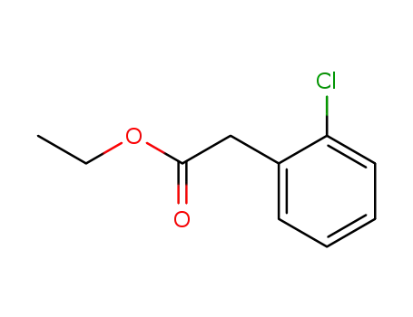 Molecular Structure of 40061-54-9 (ETHYL 2-(2-CHLOROPHENYL)ACETATE)