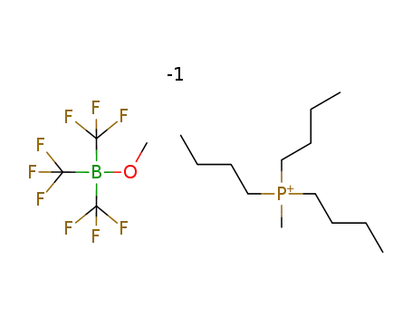tri(n-butyl)methylphosphonium methoxytris(trifluoromethyl)borate