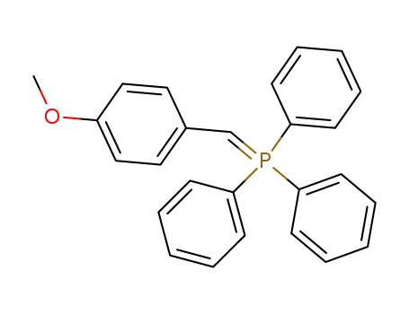 Molecular Structure of 21960-26-9 (Phosphorane, [(4-methoxyphenyl)methylene]triphenyl-)