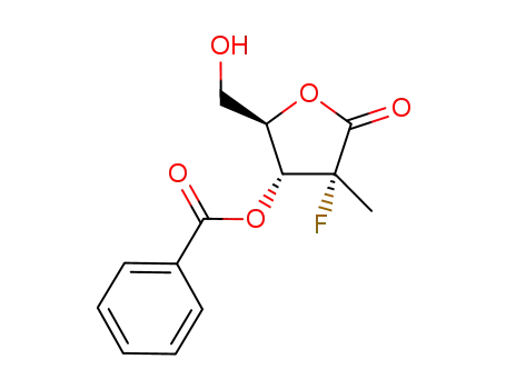 (3R,4R,5R)-3-methyl-3-fluoro-4-benzoyloxy-5-hydroxymethylbutyrolactone