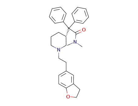 2-{(3R)-1-[2-(2,3-dihydro-1-benzofuran-5-yl)ethyl]piperidin-3-yl}-N,N-dimethyl-2,2-diphenylacetamide