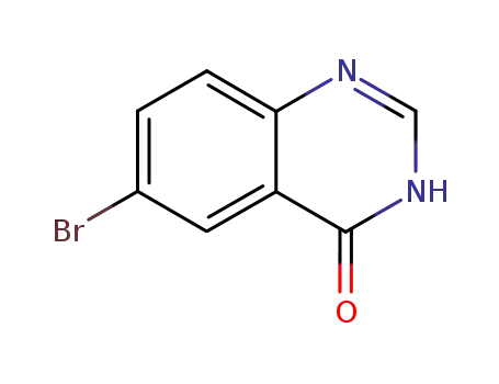 Molecular Structure of 32084-59-6 (6-Bromoquinazolin-4-ol)