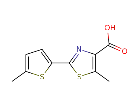 5-Methyl-2-(5-methyl-thien-2-yl)-1,3-thiazole-4-carboxylic acid