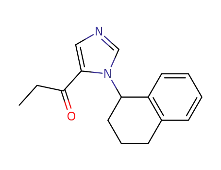 1-[1-(1,2,3,4-tetrahydro-1-naphthalenyl)-1H-imidazol-5-yl]-1-propanone