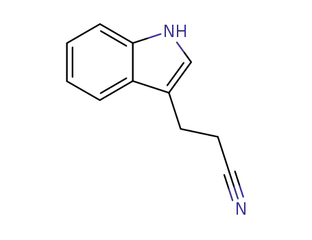 1H-Indole-3-propanenitrile