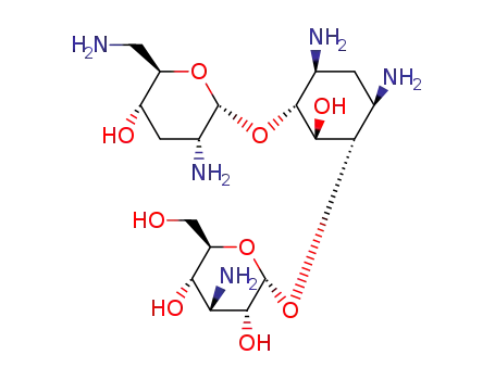 Molecular Structure of 32986-56-4 (Tobramycin)