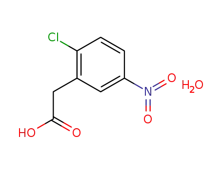 2-Chloro-5-nitrophenylacetic acid monohydrate