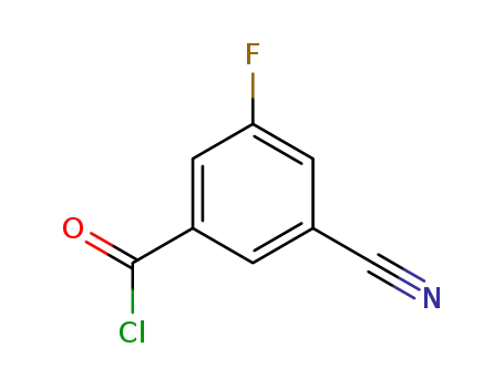 3-cyano-5-fluoro-benzoic acid chloride