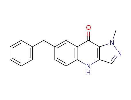 7-benzyl-1-methyl-1,4-dihydro-9H-pyrazolo[4,3-b]quinolin-9-one