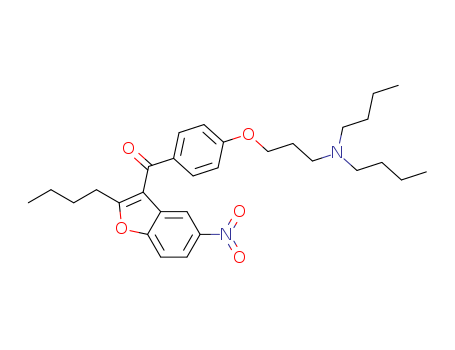 (2-Butyl-5-nitro-3-benzofuranyl)[4-[3-(dibutylamino)propoxy]phenyl]methanone(141645-23-0)