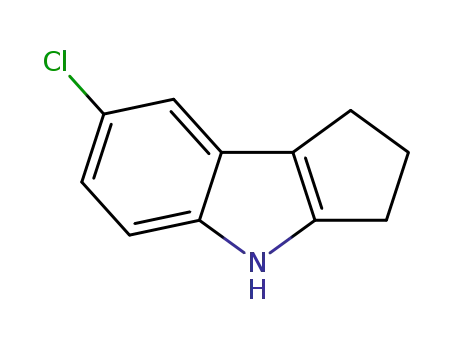 Molecular Structure of 302912-35-2 (7-CHLORO-1,2,3,4-TETRAHYDROCYCLOPENT[B]INDOLE)
