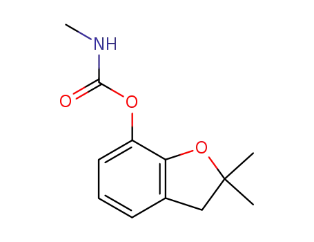 2,3-dihydro-2,2-dimethyl-7-benzofuranol methylcarbamate