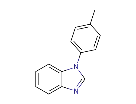 Molecular Structure of 60057-83-2 (1H-Benzimidazole, 1-(4-methylphenyl)-)
