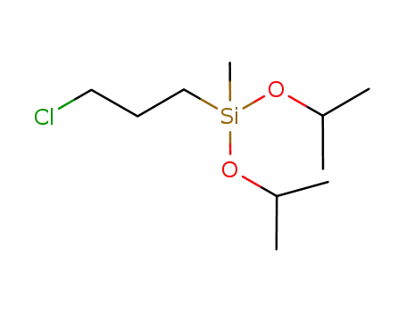 Molecular Structure of 872864-91-0 (Silane, (3-chloropropyl)methylbis(1-methylethoxy)-)