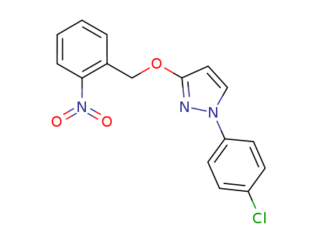 1-(4-Chlorophenyl)-3-[(2-nitrophenyl)methoxy]-1H-pyrazole