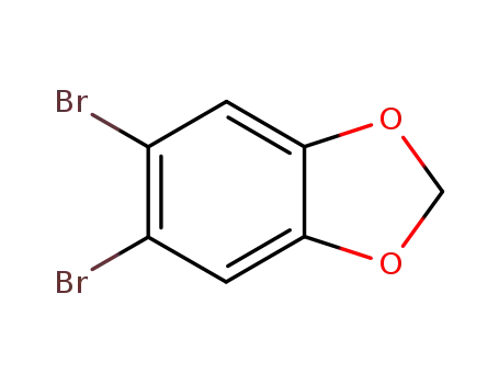 Molecular Structure of 5279-32-3 (1,2-DIBROMO-4,5-(METHYLENEDIOXY)BENZENE)