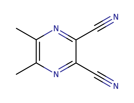 5,6-dimethyl-2,3-pyrazinedicarbonitrile