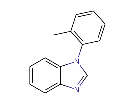 Molecular Structure of 34734-23-1 (1H-Benzimidazole, 1-(2-methylphenyl)-)