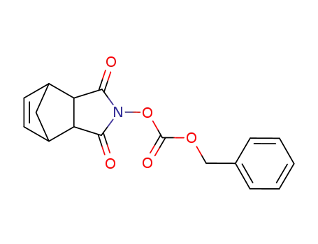 Molecular Structure of 62210-73-5 (N-BENZYLOXYCARBONYLOXY-5-NORBORNENE-2,3-DICARBOXIMIDE, 99)
