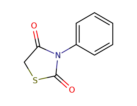 Molecular Structure of 1010-53-3 (3-phenylthiazolidine-2,4-dione)