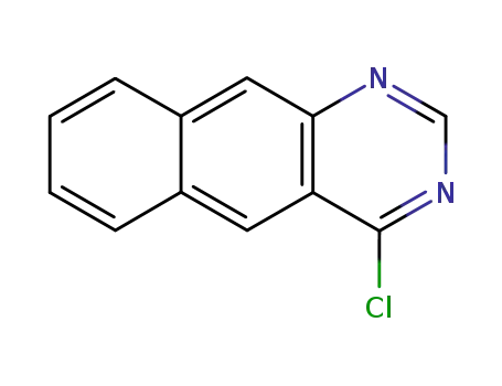 Molecular Structure of 33987-02-9 (Benzo[g]quinazoline, 4-chloro-)