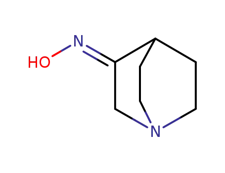1-azabicyclo<2.2.2>octan-3-one oxime