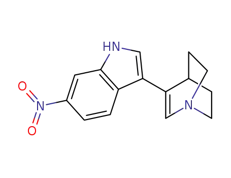 3-(6-nitro-1H-indol-3-yl)-1-azabicyclo[2.2.2]oct-2-ene