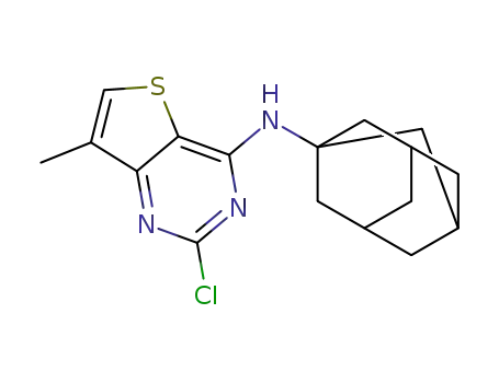 4-(1-Adamantylamino)-2-chloro-7-methylthieno[3,2-d] pyrimidine