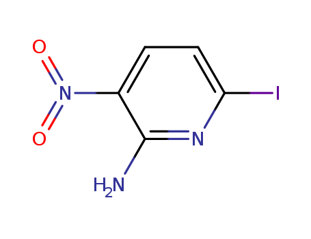 6-Iodo-3-nitro-pyridin-2-ylaMine(351447-13-7)