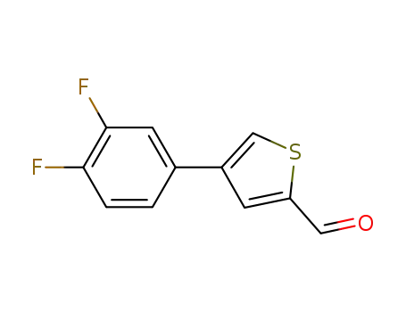 4-(3,4-difluorophenyl)thiophene-2-carbaldehyde