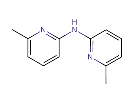 Molecular Structure of 85895-80-3 (6-methyl-N-(6-methyl-2-pyridyl)pyridin-2-amine)