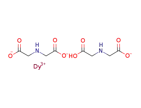 Dy(3+)*HOOCCH2NHCH2COO(1-)*HN(CH2COO)2(2-)=Dy(C4H6NO4)(C4H5NO4)
