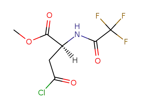 (3S)-3-methoxycarbonyl-3-trifluoroacetylaminopropanoyl chloride
